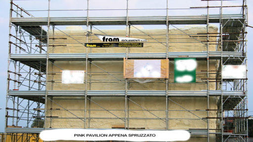 Coibentazione Pink Pavilion