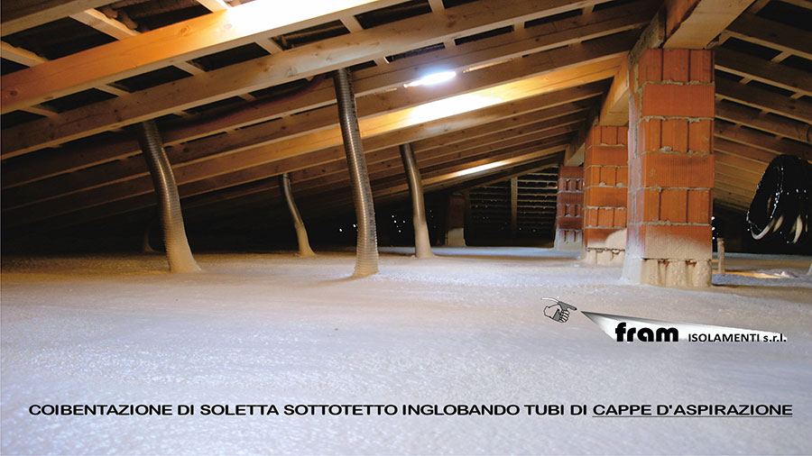 Isolamento termico con poliuretano espanso rigido Torino e Provincia